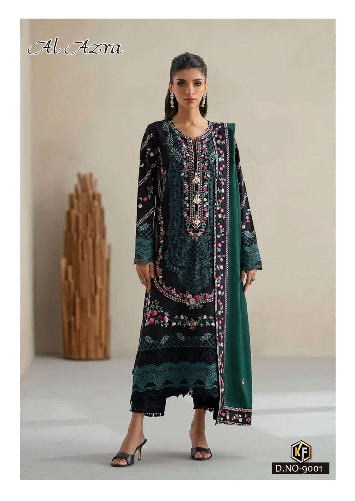 KEVAL FAB AL AZARA VOL 9 COTTON DIGITAL PRINT SALWAR SUIT