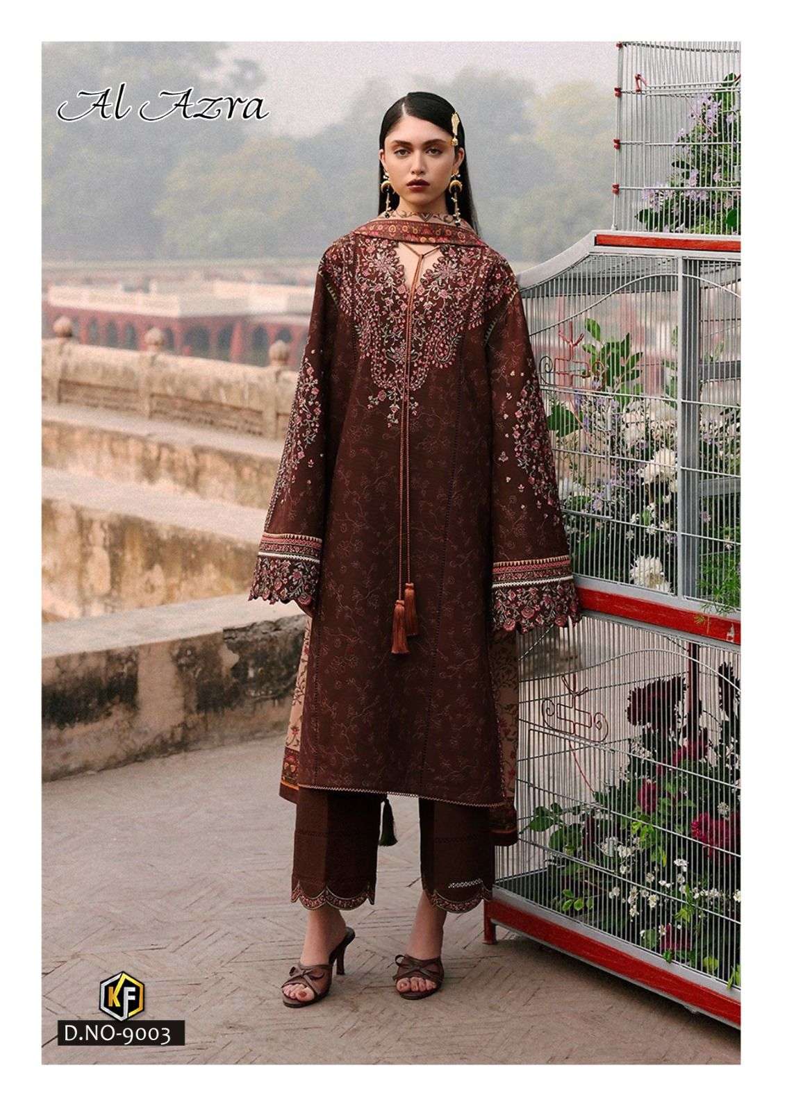 KEVAL FAB AL AZARA VOL 9 COTTON DIGITAL PRINT SALWAR SUIT