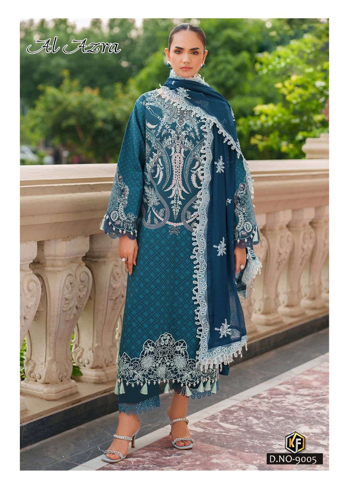 KEVAL FAB AL AZARA VOL 9 COTTON DIGITAL PRINT SALWAR SUIT