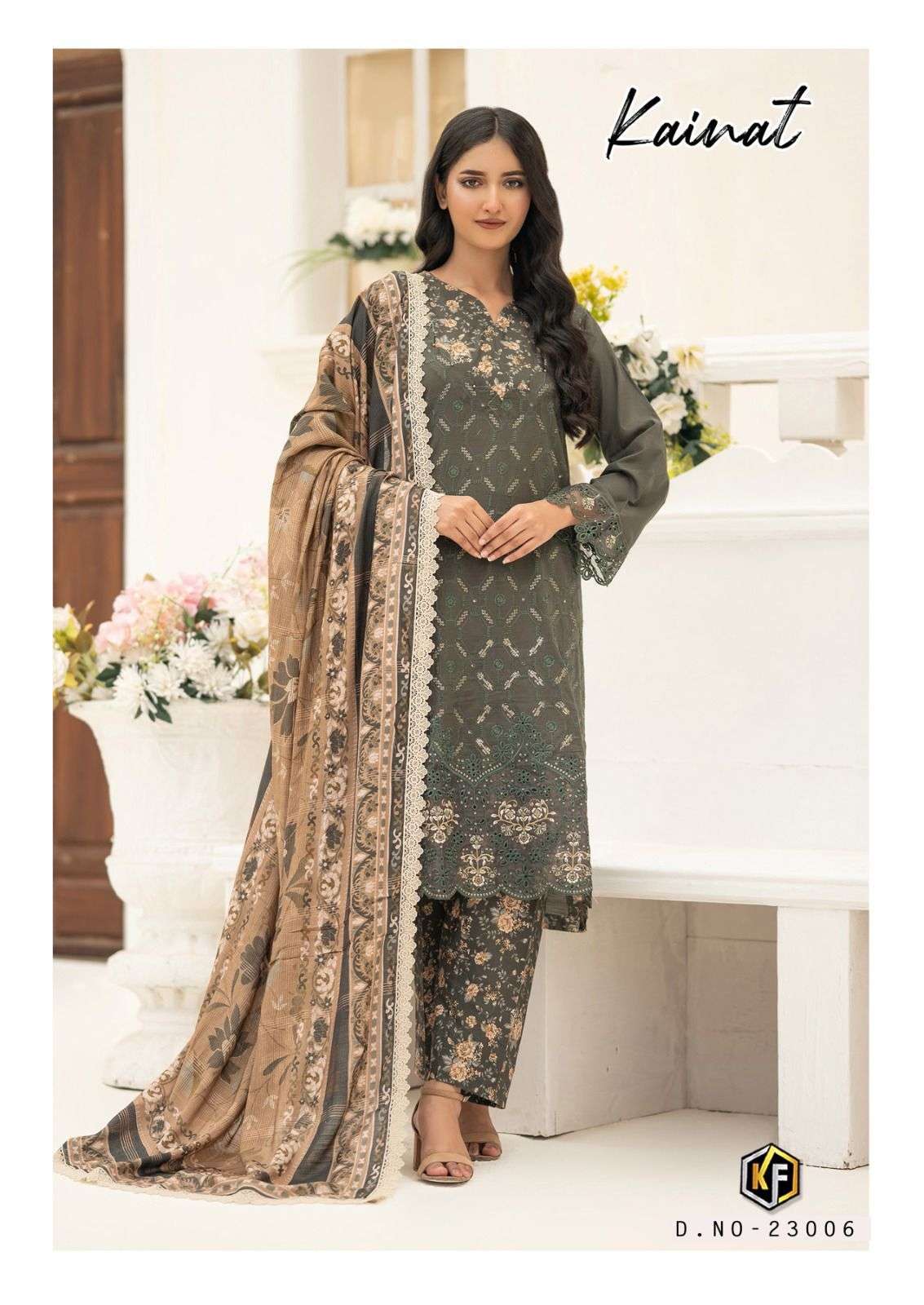 KEVAL FAB KAINAT VOL 23 COTTON DIGITAL PRINT SALWAR SUIT