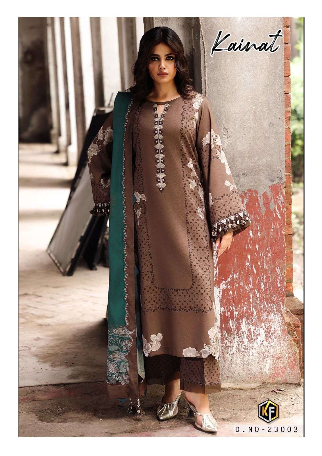 KEVAL FAB KAINAT VOL 23 COTTON DIGITAL PRINT SALWAR SUIT