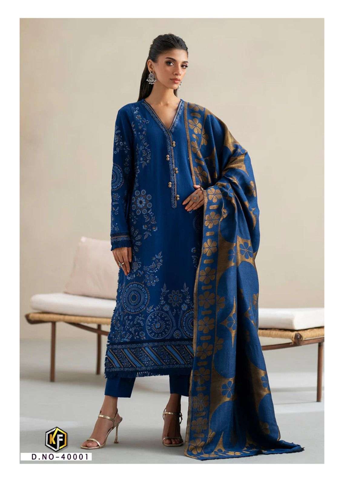 KEVAL FAB MARIA B VOL 40 COTTON DIGITAL PRINTS SALWAR SUIT