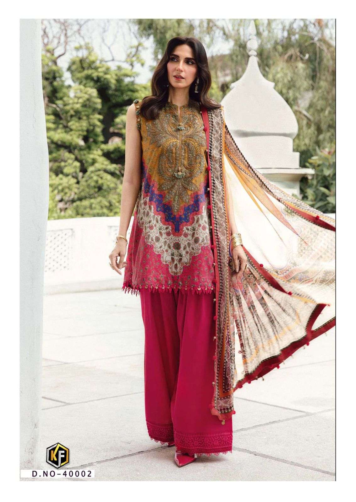 KEVAL FAB MARIA B VOL 40 COTTON DIGITAL PRINTS SALWAR SUIT