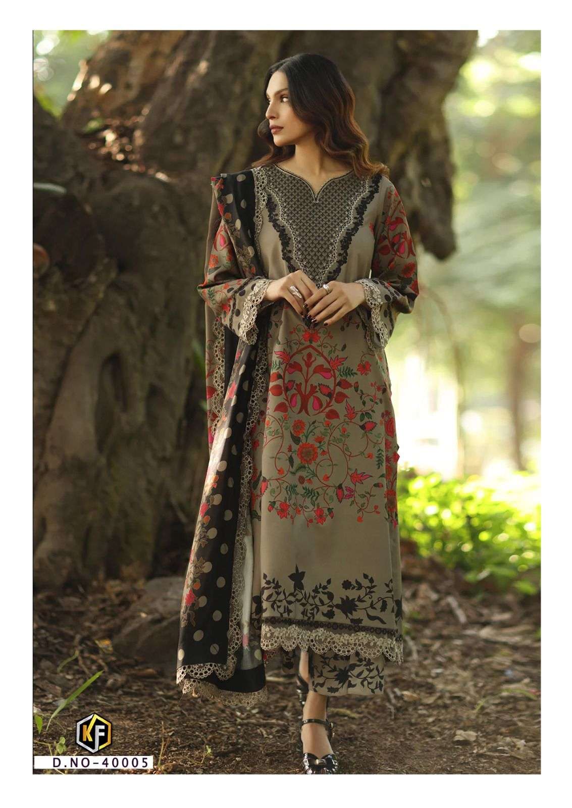 KEVAL FAB MARIA B VOL 40 COTTON DIGITAL PRINTS SALWAR SUIT