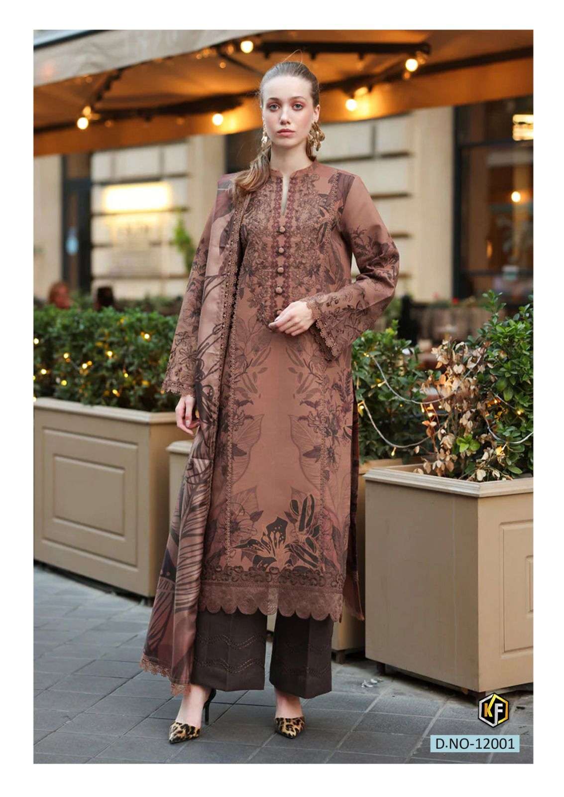 KEVAL FAB RANGREZ VOL 12 COTTON DIGITAL PRINTS SALWAR SUIT	