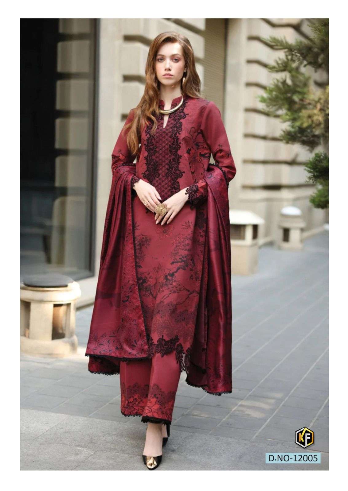 KEVAL FAB RANGREZ VOL 12 COTTON DIGITAL PRINTS SALWAR SUIT	