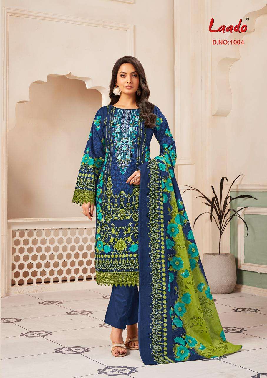 LAADO INNAYAT VOL 1 COTTON DIGITAL KARACHI STYLE PRINT SALWAR SUIT
