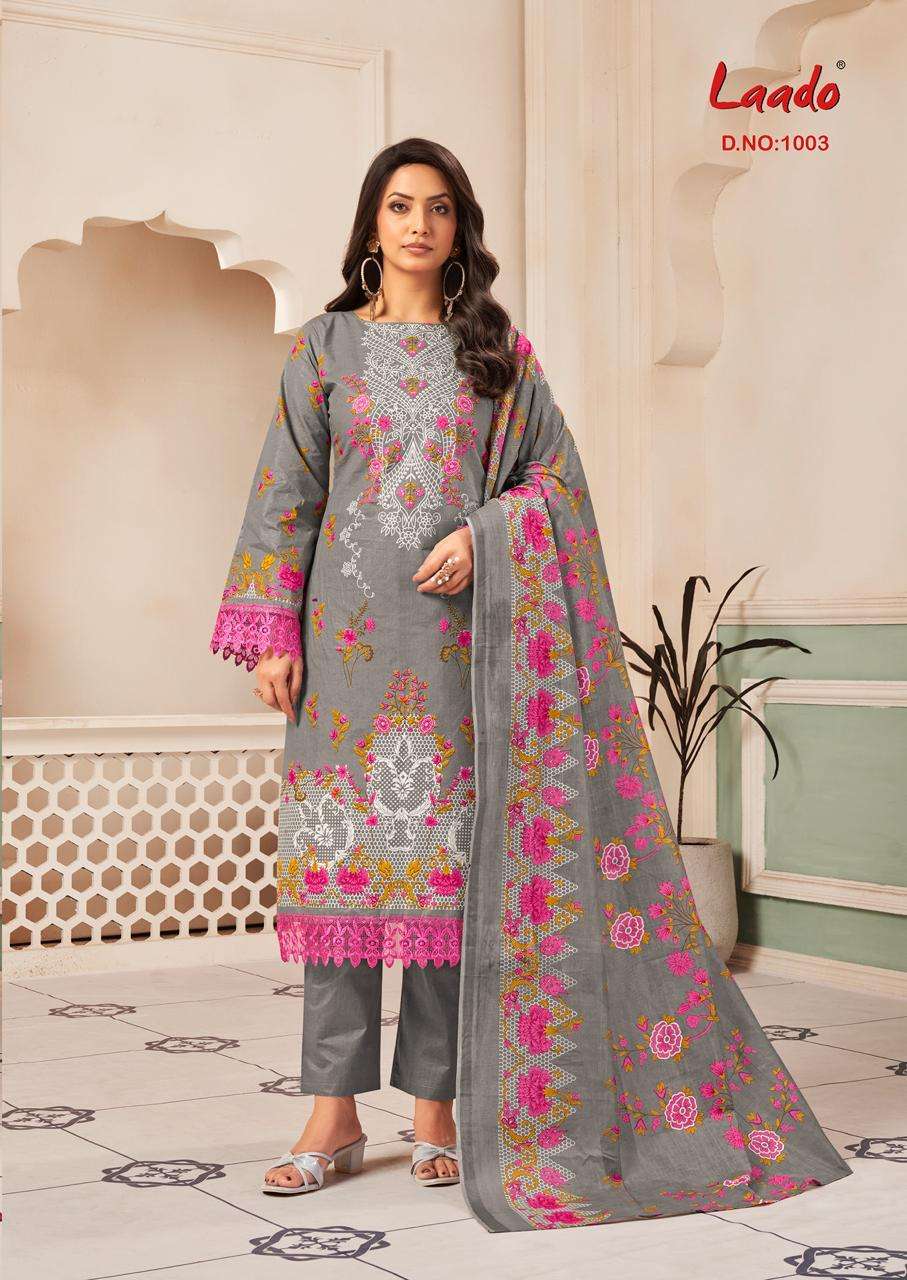 LAADO INNAYAT VOL 1 COTTON DIGITAL KARACHI STYLE PRINT SALWAR SUIT