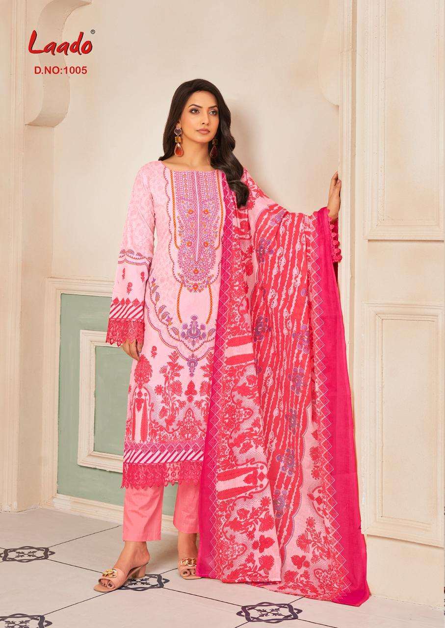 LAADO INNAYAT VOL 1 COTTON DIGITAL KARACHI STYLE PRINT SALWAR SUIT