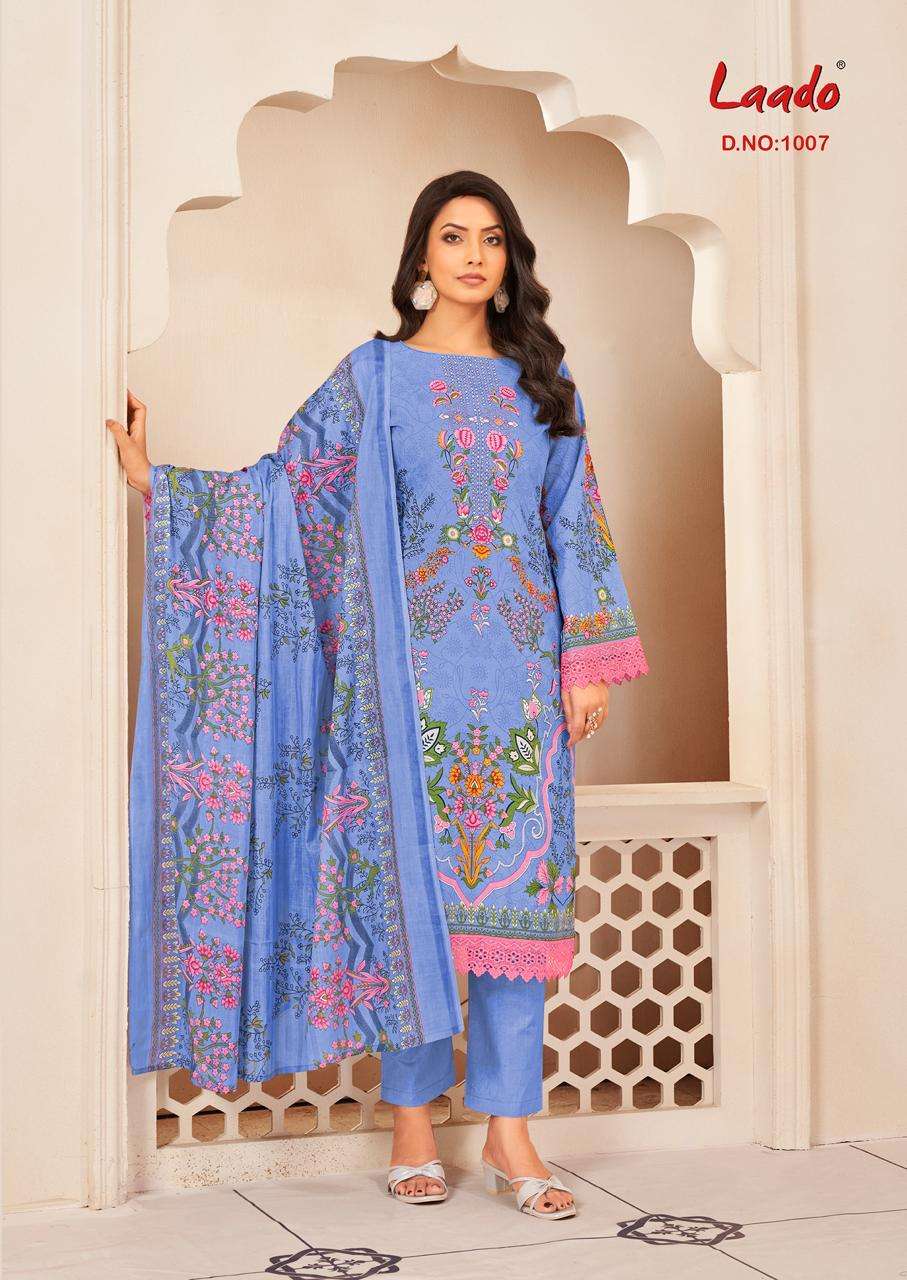 LAADO INNAYAT VOL 1 COTTON DIGITAL KARACHI STYLE PRINT SALWAR SUIT
