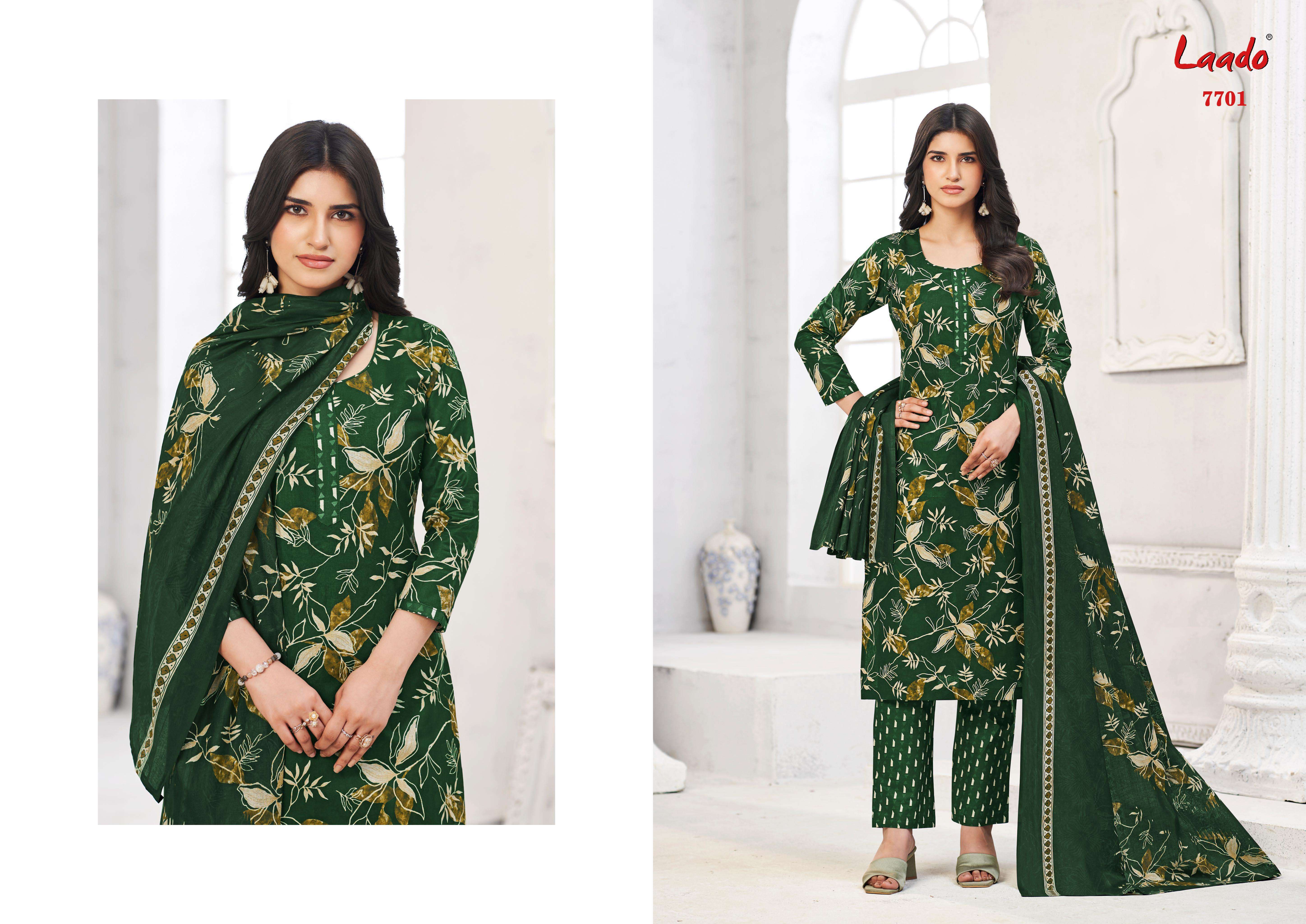 LAADO VOL 77 COTTON PRINTED LADIES SALWAR SUIT
