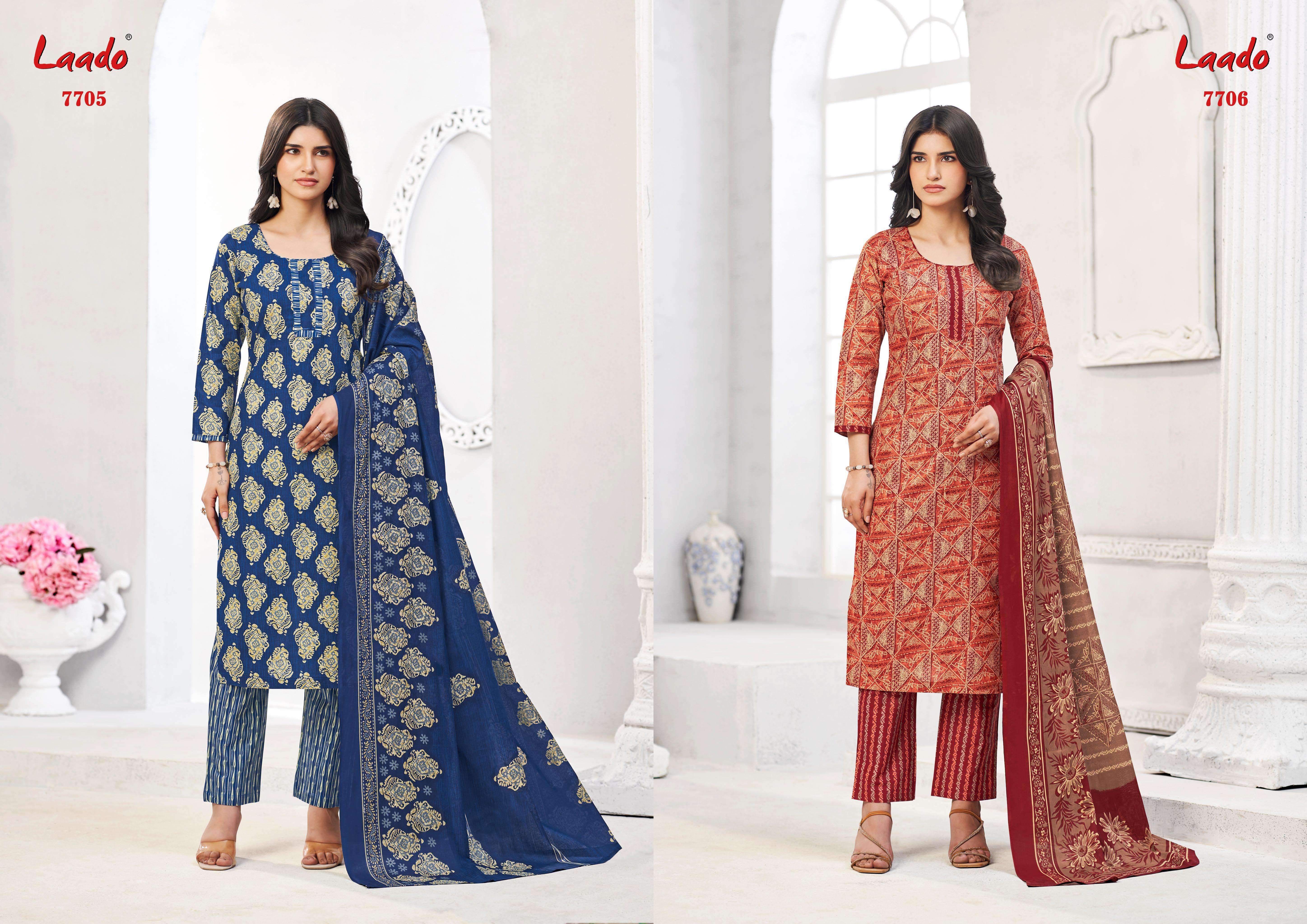 LAADO VOL 77 COTTON PRINTED LADIES SALWAR SUIT