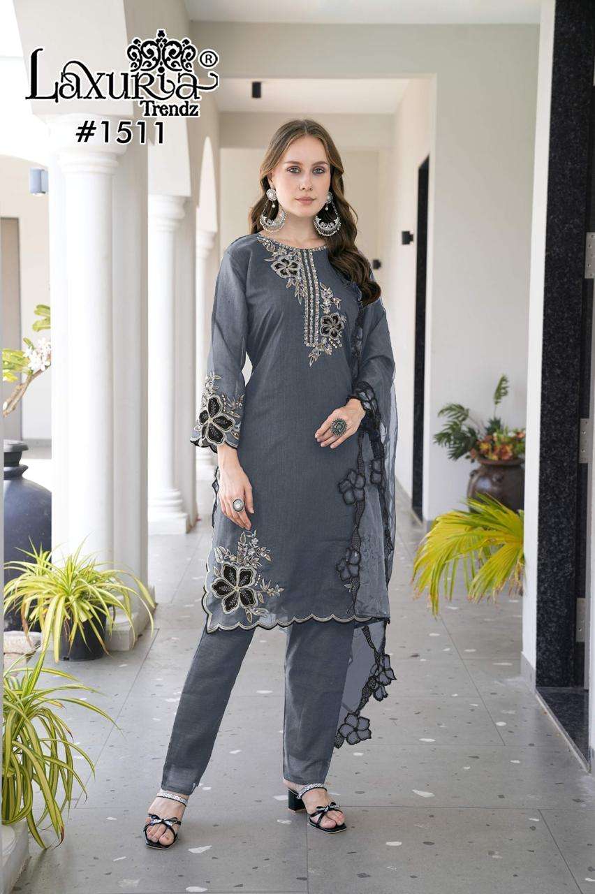 LAXURIA TRENDZ D NO 1511 GEORGETTE DESIGNER PAKISTANI SUIT