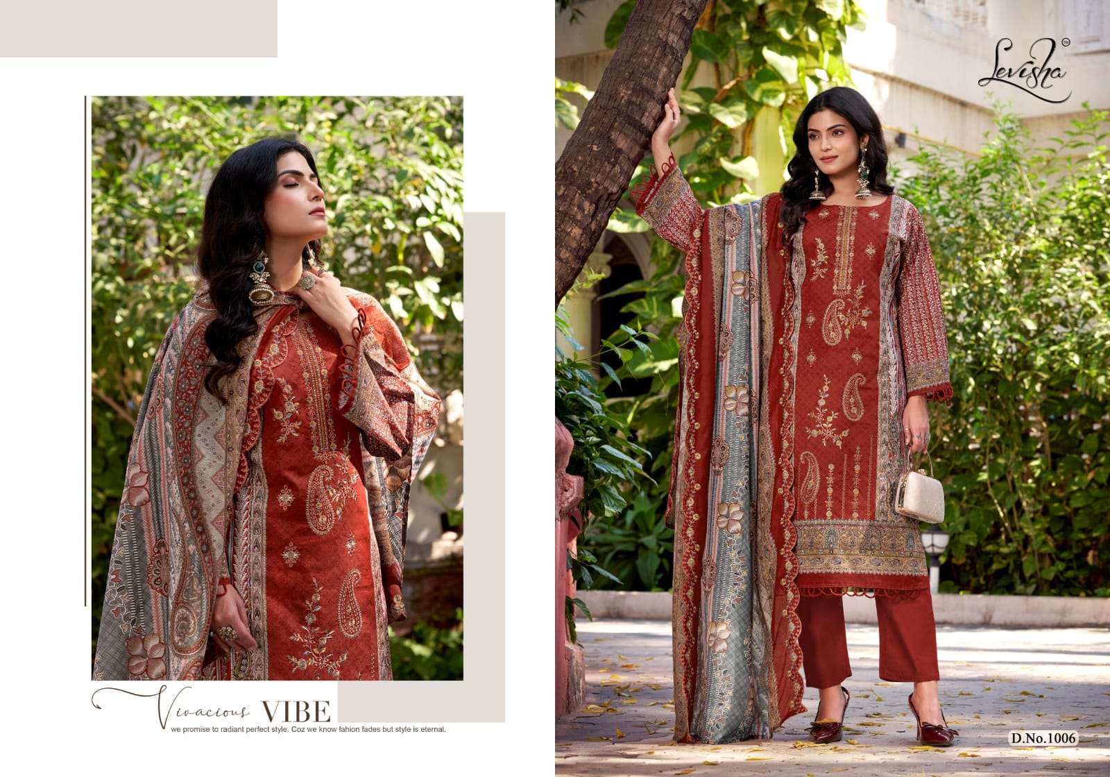 LEVISHA MADHUBALA VOL 12 LAWN COTTON DIGITAL PRIqdNT WITH FANCY WORK SUIT