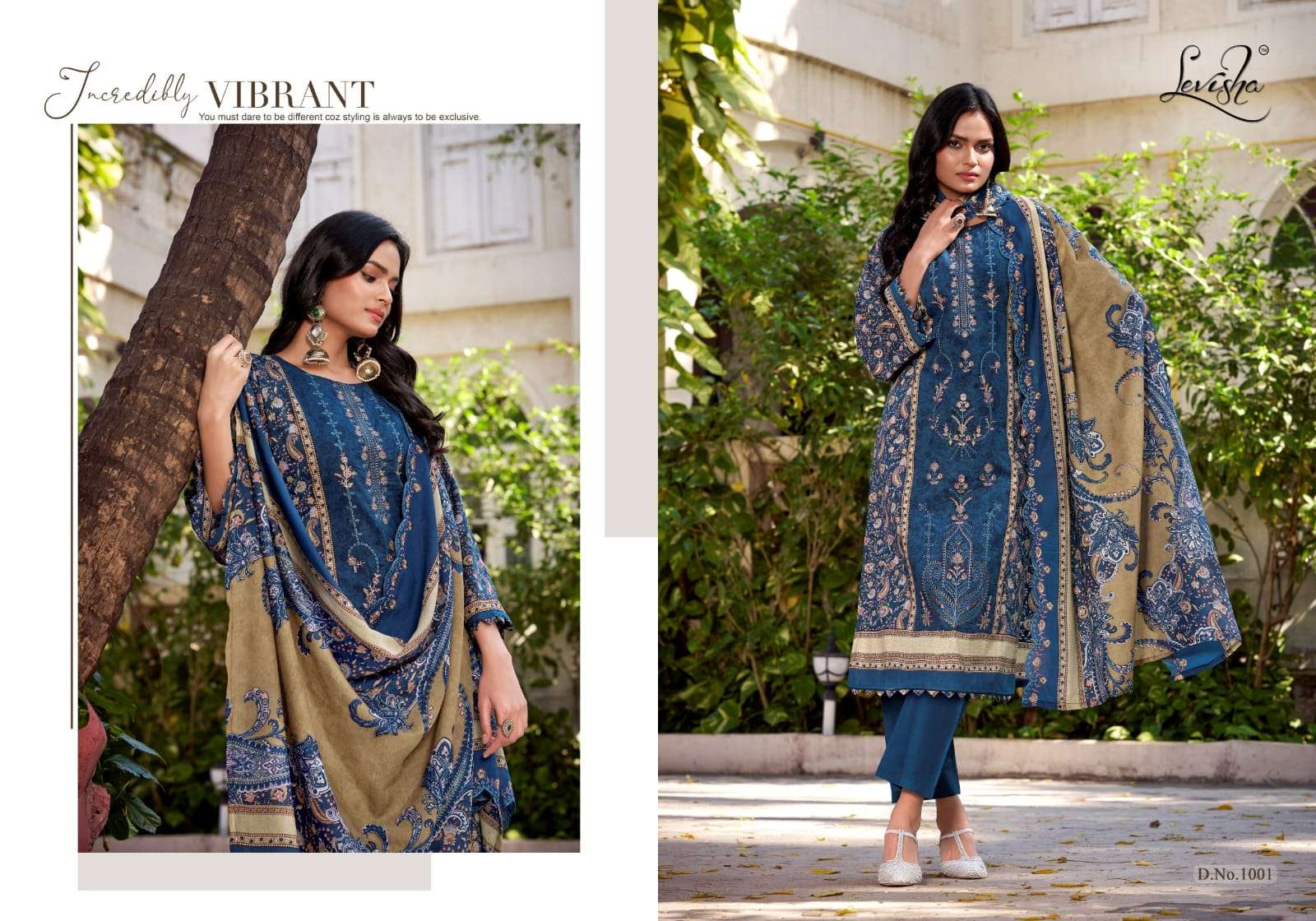 LEVISHA MADHUBALA VOL 12 LAWN COTTON DIGITAL PRIqdNT WITH FANCY WORK SUIT