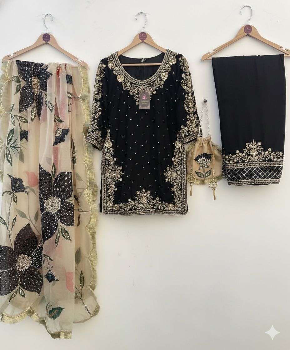 LG 2060 MAROON SILK HEAVY BEAUTIFUL DESIGNER PARTY WEAR LADIES SUIT