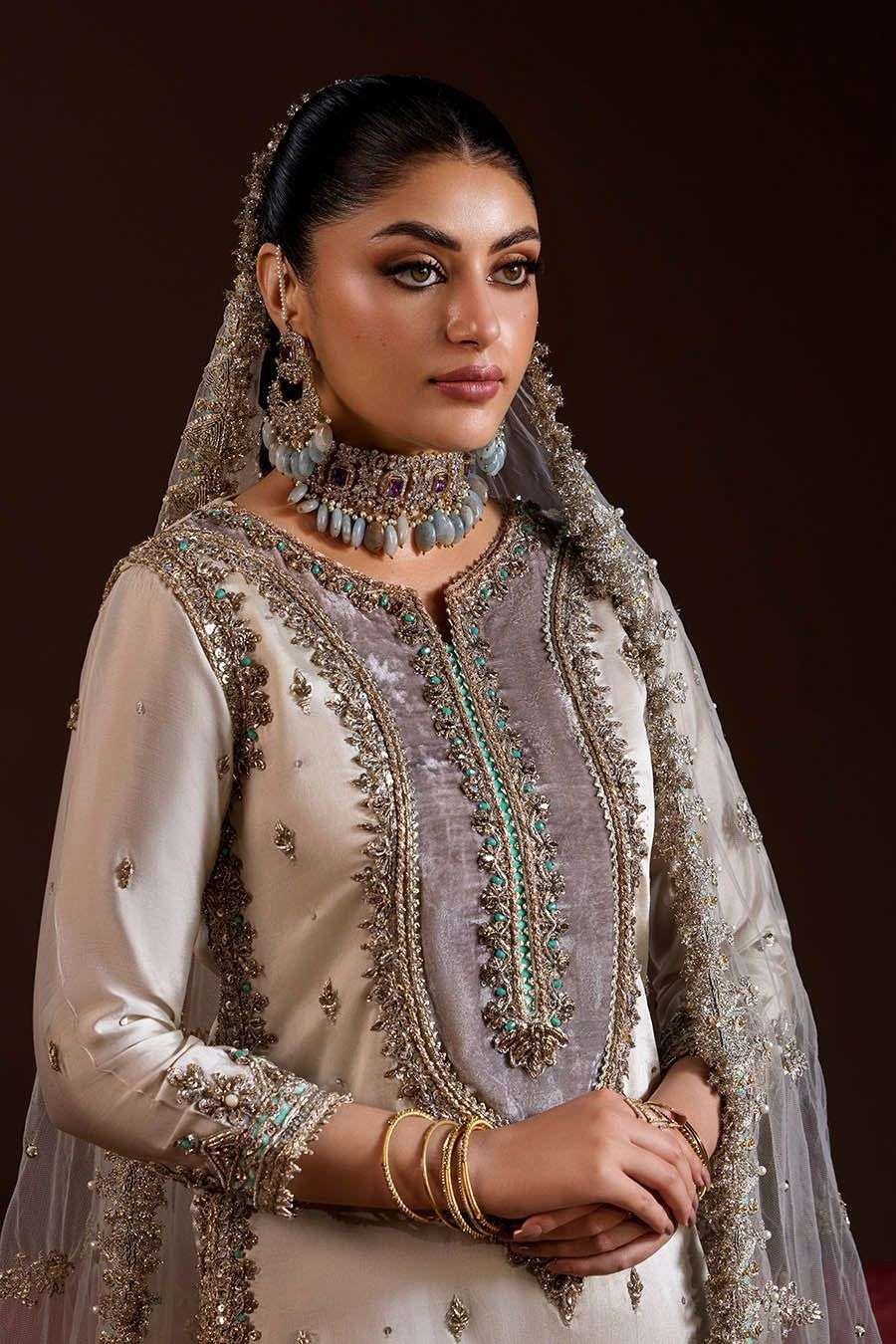 LG 2068 SILK HEAVY BEAUTIFUL EMBROIDERED DESIGNER FESTIVE WEAR SUIT