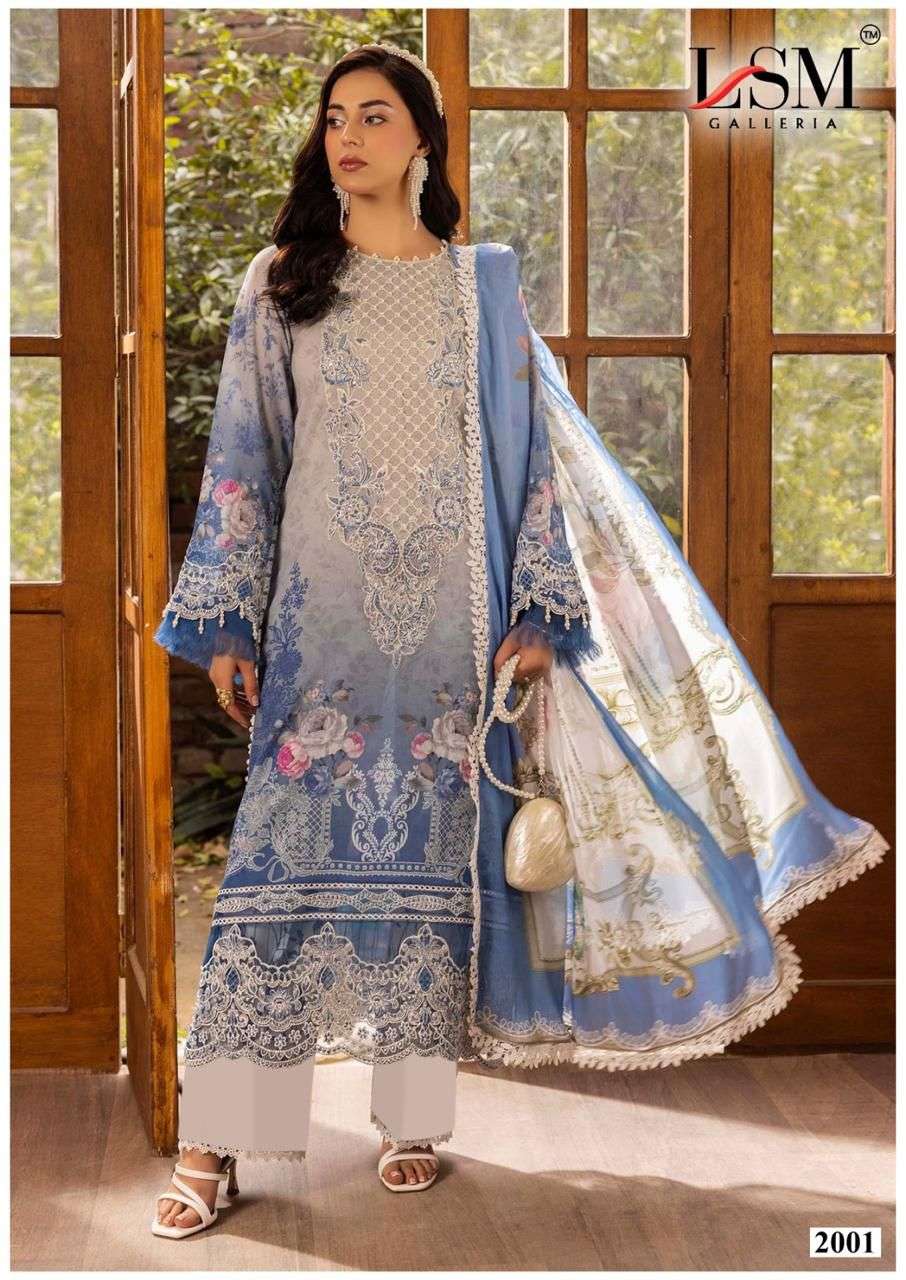 LSM GALLERIA PARIAN DREAM VOL 20 LAWN COTTON DIGITAL PRINT SALWAR SUIT