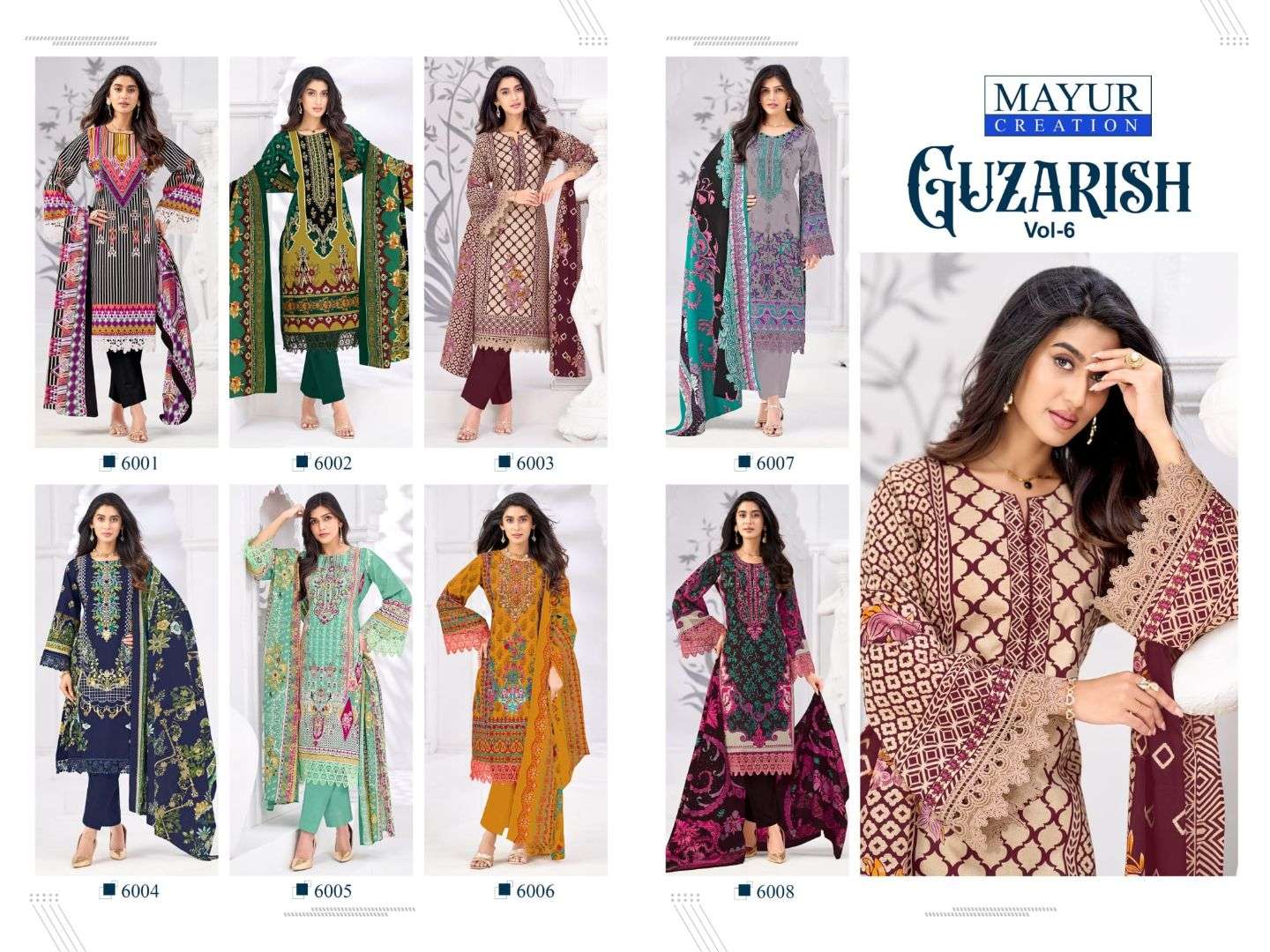 MAYUR CREATION GUZARISH VOL 6 COTTON DIGITAL PRINTS SALWAR SUIT