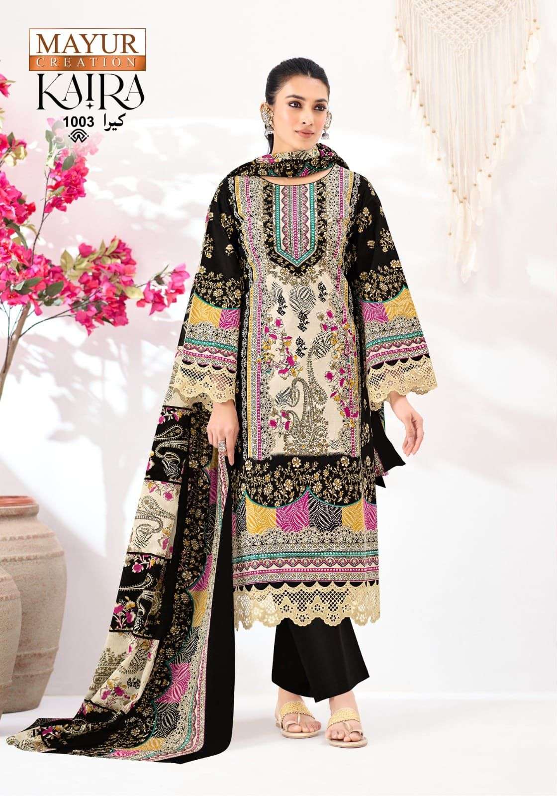 MAYUR CREATION KAIRA VOL 1 COTTON DIGITAL PAKISTANI STYLE PRINTS SUIT