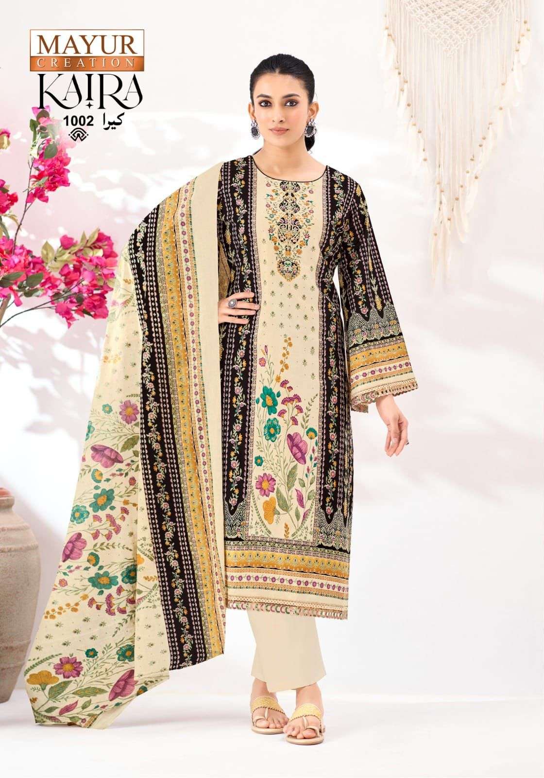 MAYUR CREATION KAIRA VOL 1 COTTON DIGITAL PAKISTANI STYLE PRINTS SUIT