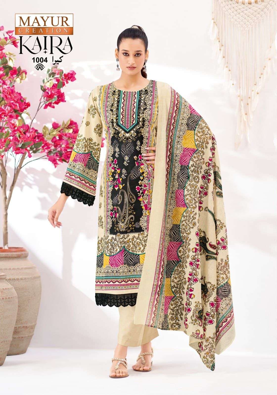MAYUR CREATION KAIRA VOL 1 COTTON DIGITAL PAKISTANI STYLE PRINTS SUIT