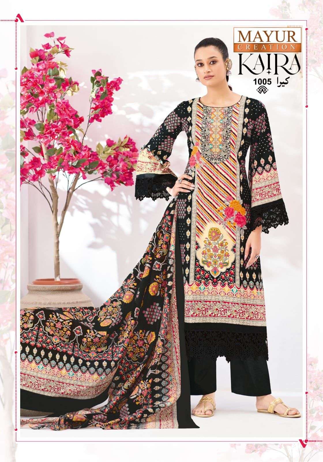 MAYUR CREATION KAIRA VOL 1 COTTON DIGITAL PAKISTANI STYLE PRINTS SUIT