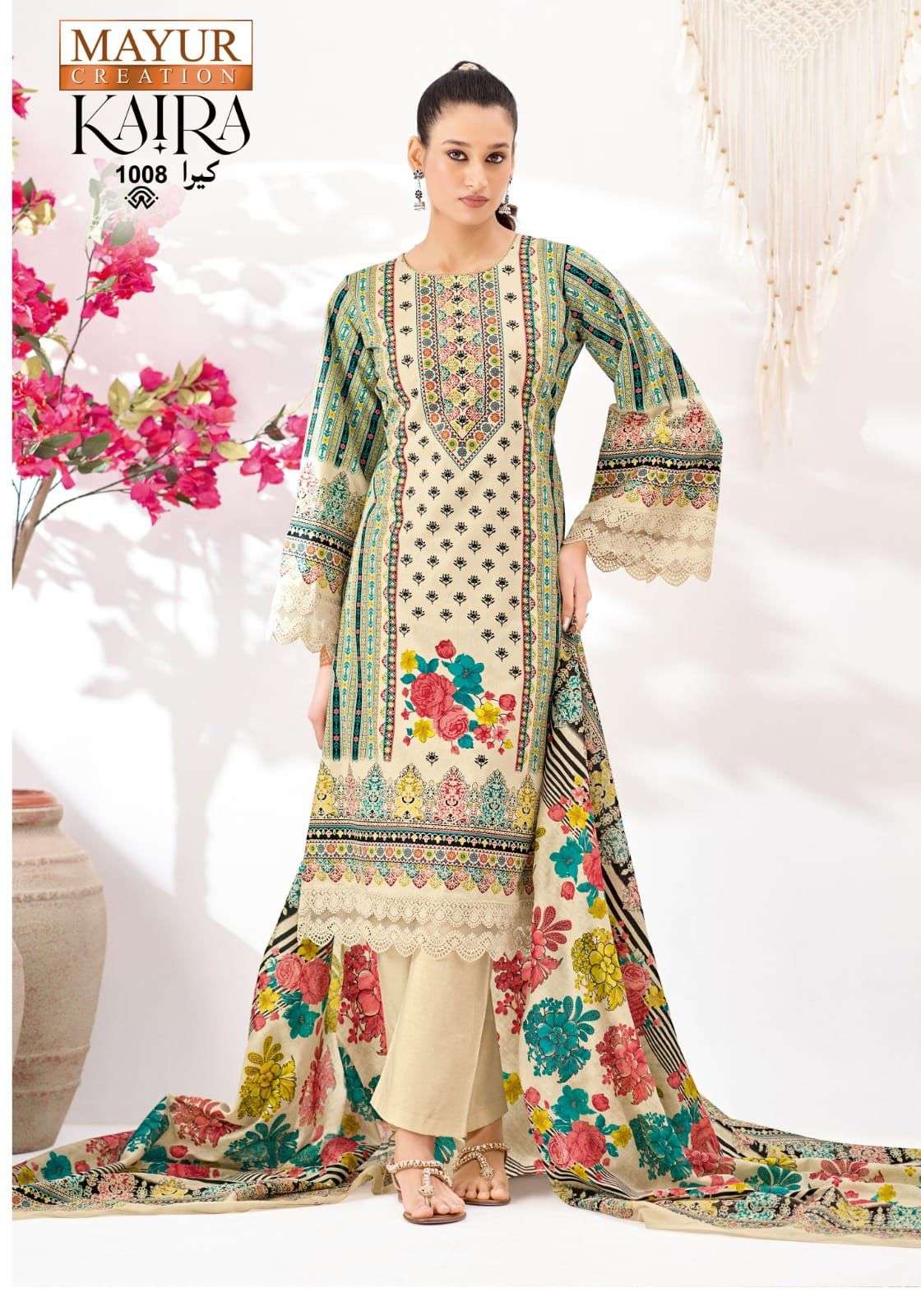 MAYUR CREATION KAIRA VOL 1 COTTON DIGITAL PAKISTANI STYLE PRINTS SUIT