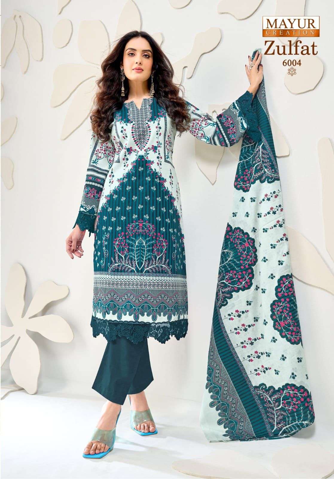 MAYUR CREATION ZULFAT VOL 6 COTTON PRINT LADIES SUIT