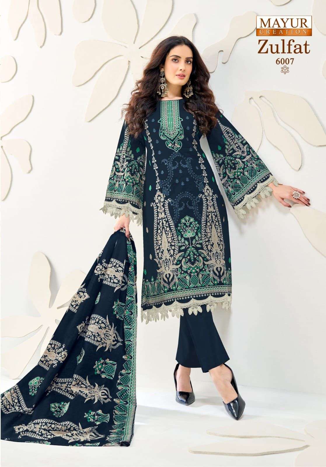MAYUR CREATION ZULFAT VOL 6 COTTON PRINT LADIES SUIT