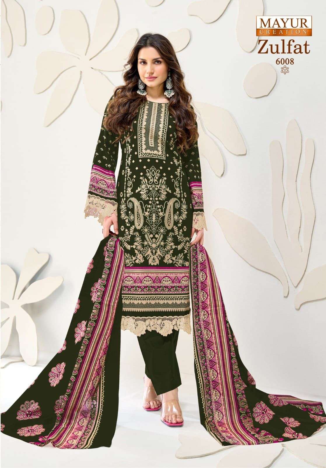 MAYUR CREATION ZULFAT VOL 6 COTTON PRINT LADIES SUIT
