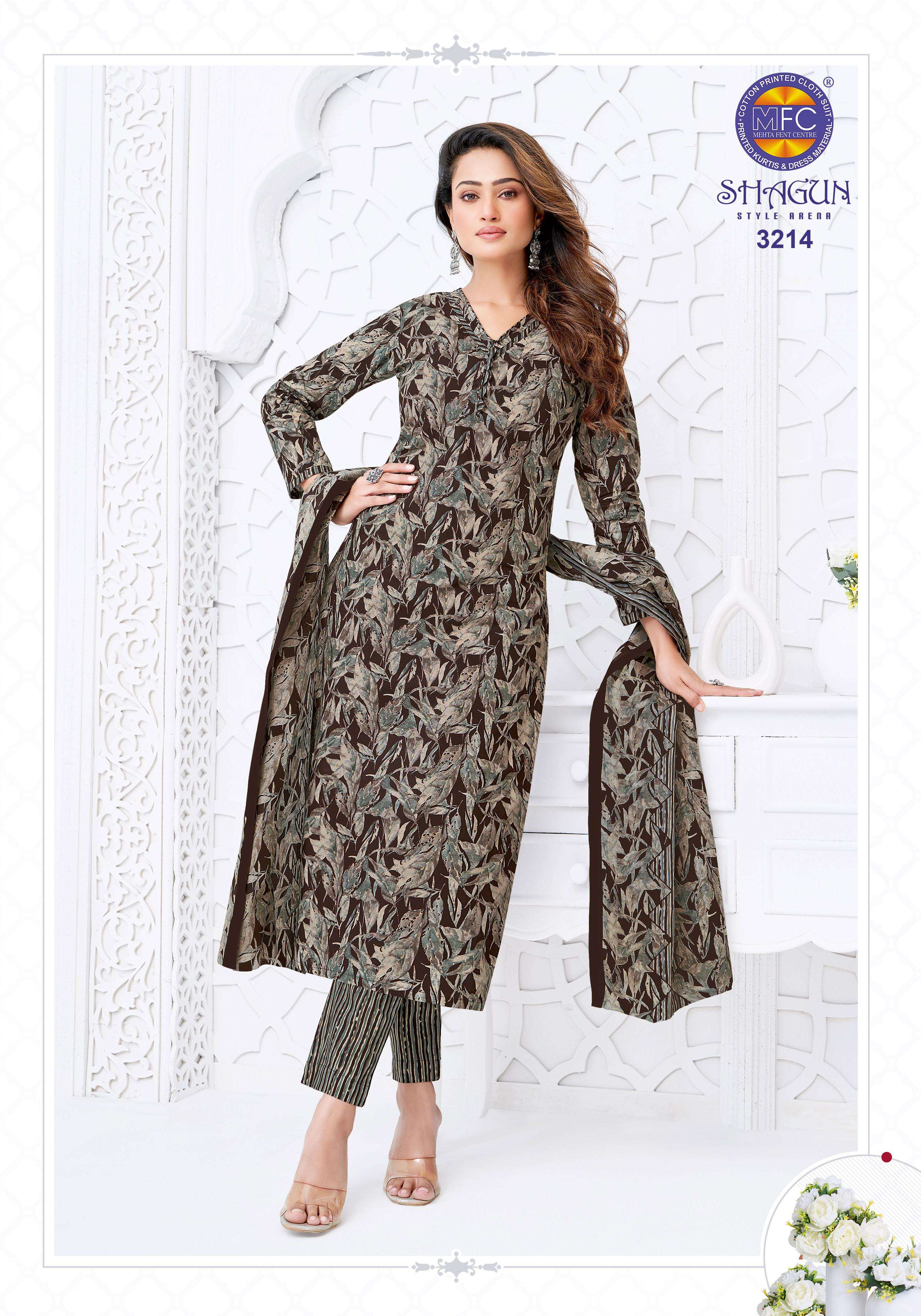 MFC SHAGUN VOL 32 COTTON PRINTED SALWAR SUIT