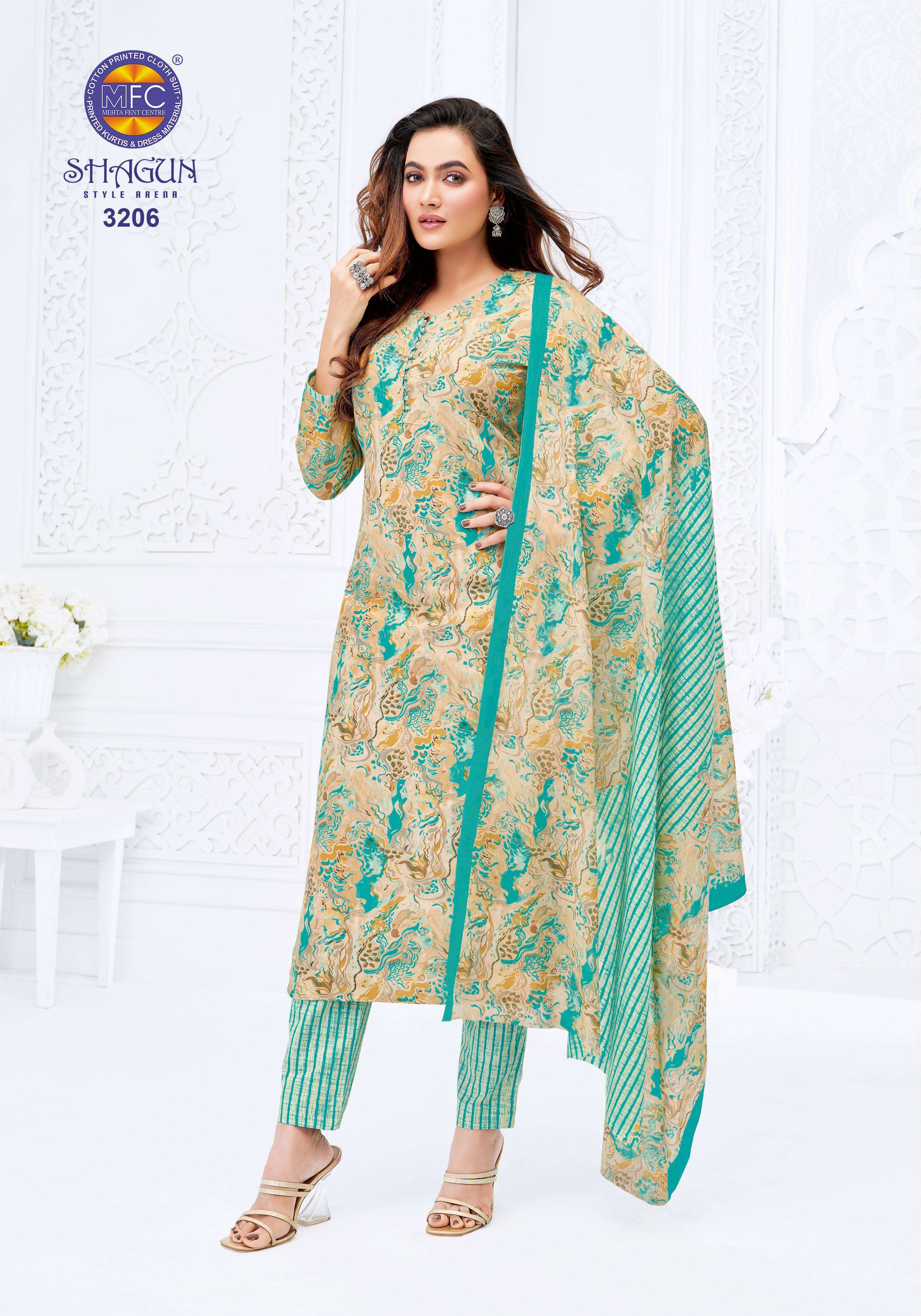 MFC SHAGUN VOL 32 COTTON PRINTED SALWAR SUIT
