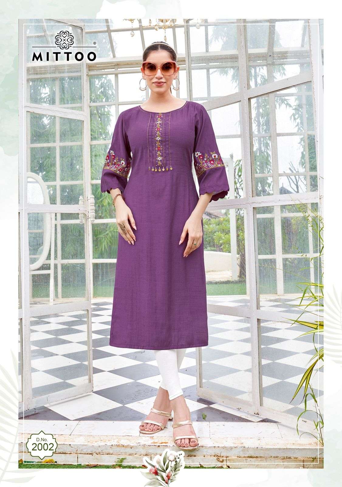  MITTOO ZAREENA VOL 1 RAYON FANCY WORKS LADIES KURTI 