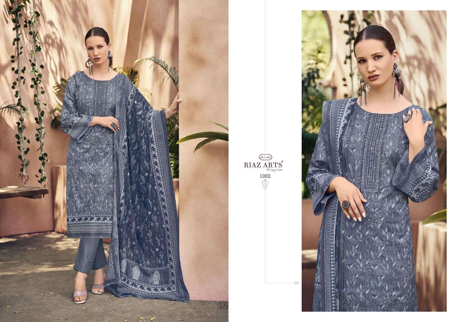 MUMTAZ ARTS ELAN SPECIAL VOL 3 LAWN COTTON DIGITAL PRINT WITH FANCY WORK SUIT