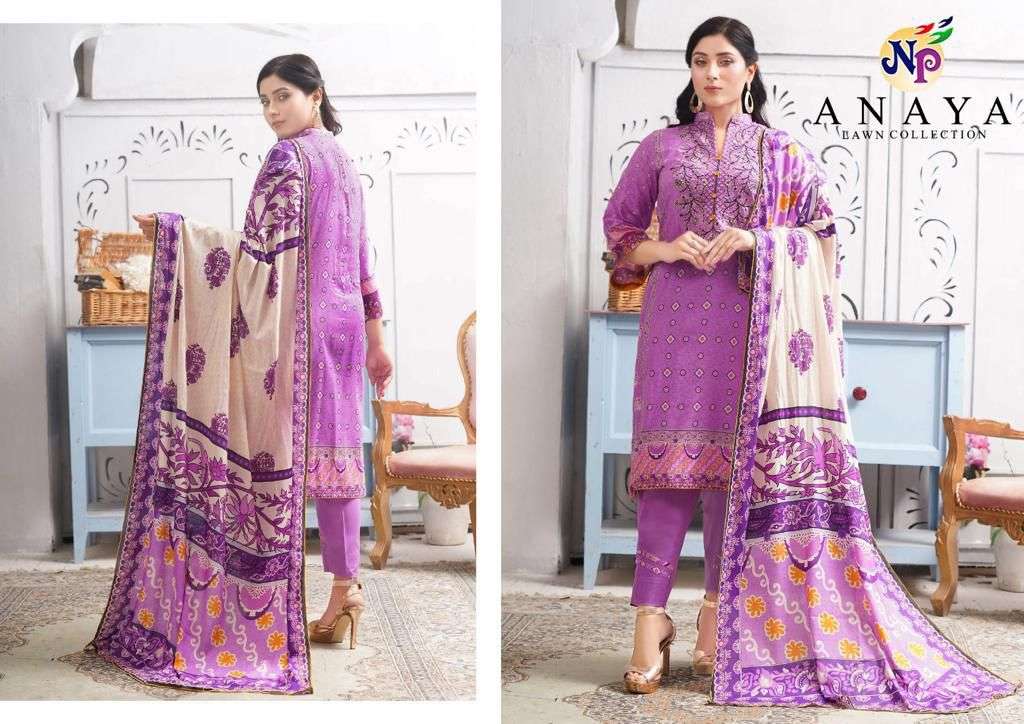 NP PRINT ANAYA LAWN COLLECTION LAWN COTTON DIGITAL PRINT SALWAR SUIT