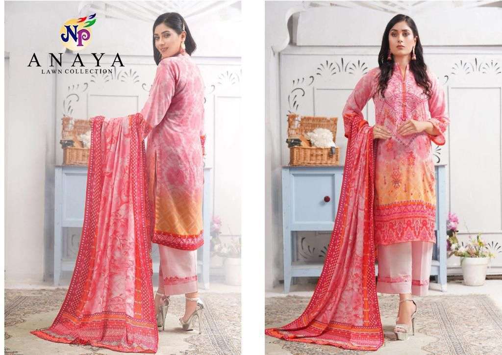 NP PRINT ANAYA LAWN COLLECTION LAWN COTTON DIGITAL PRINT SALWAR SUIT