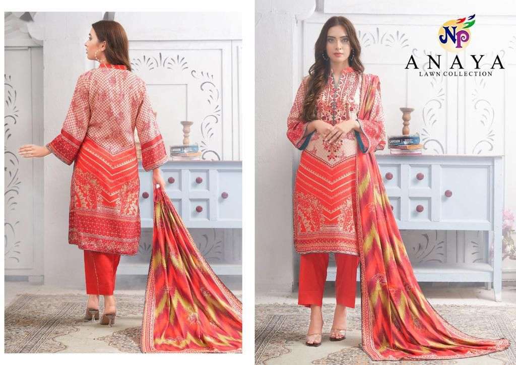 NP PRINT ANAYA LAWN COLLECTION LAWN COTTON DIGITAL PRINT SALWAR SUIT