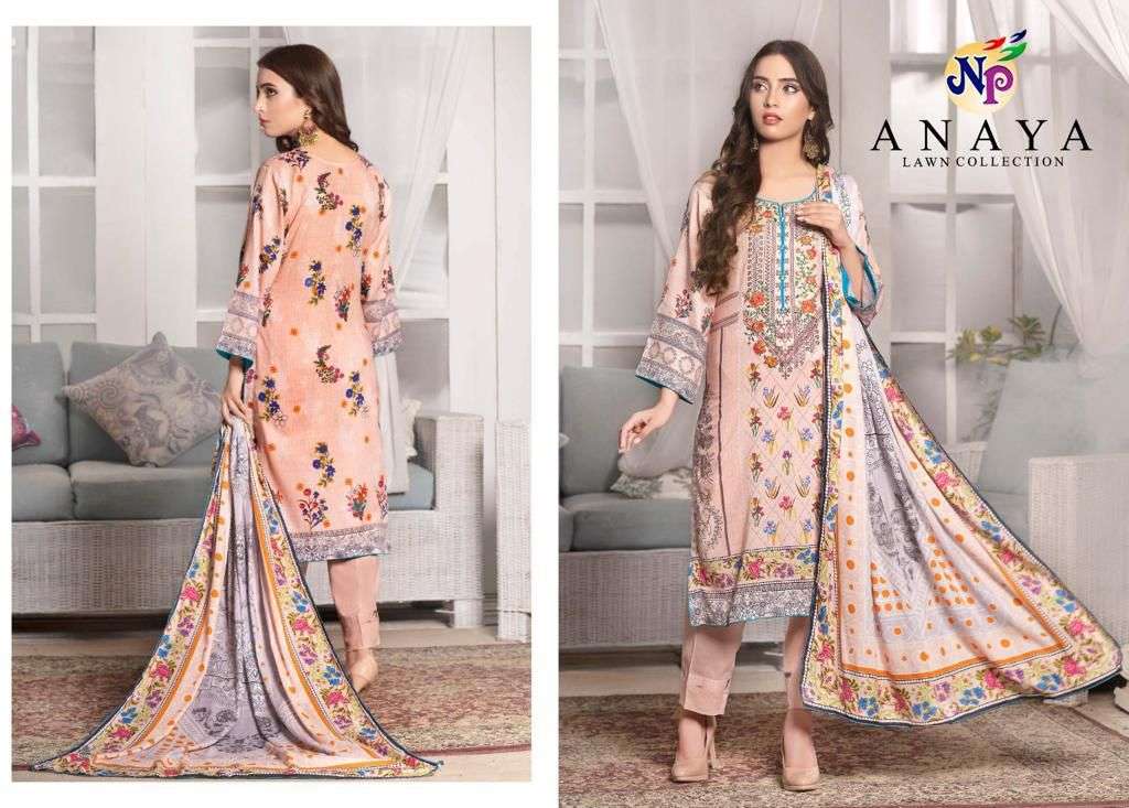 NP PRINT ANAYA LAWN COLLECTION LAWN COTTON DIGITAL PRINT SALWAR SUIT