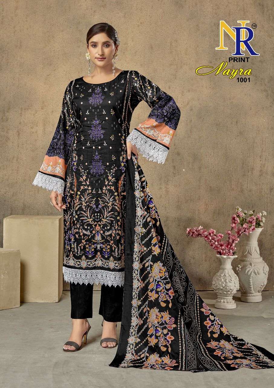 NP PRINT NAYRA VOL 1 LAWN COTTON DIGITAL PRINT SALWAR SUIT