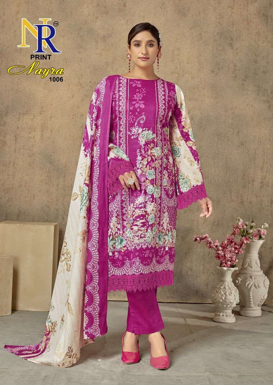 NP PRINT NAYRA VOL 1 LAWN COTTON DIGITAL PRINT SALWAR SUIT