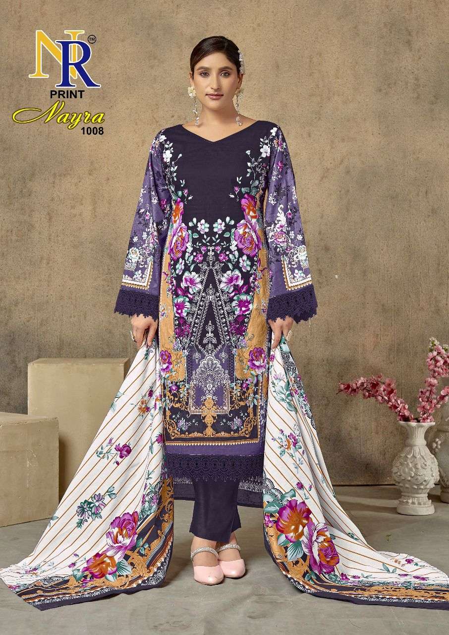 NP PRINT NAYRA VOL 1 LAWN COTTON DIGITAL PRINT SALWAR SUIT