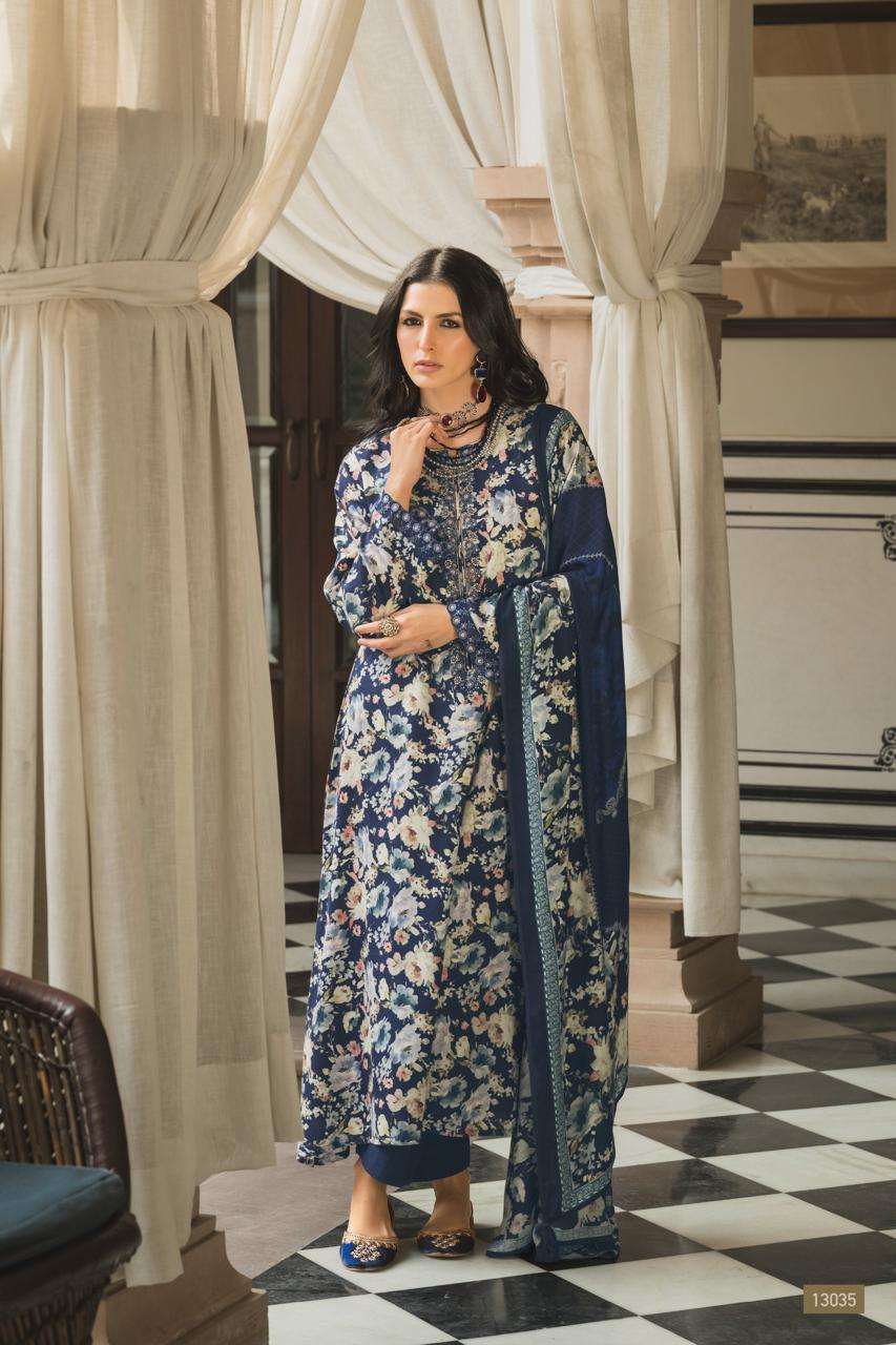 PRM TRENDZ ELNAZ JAM SILK DIGITAL PRINT WITH FANCY EMBROIDERY WORK SUIT