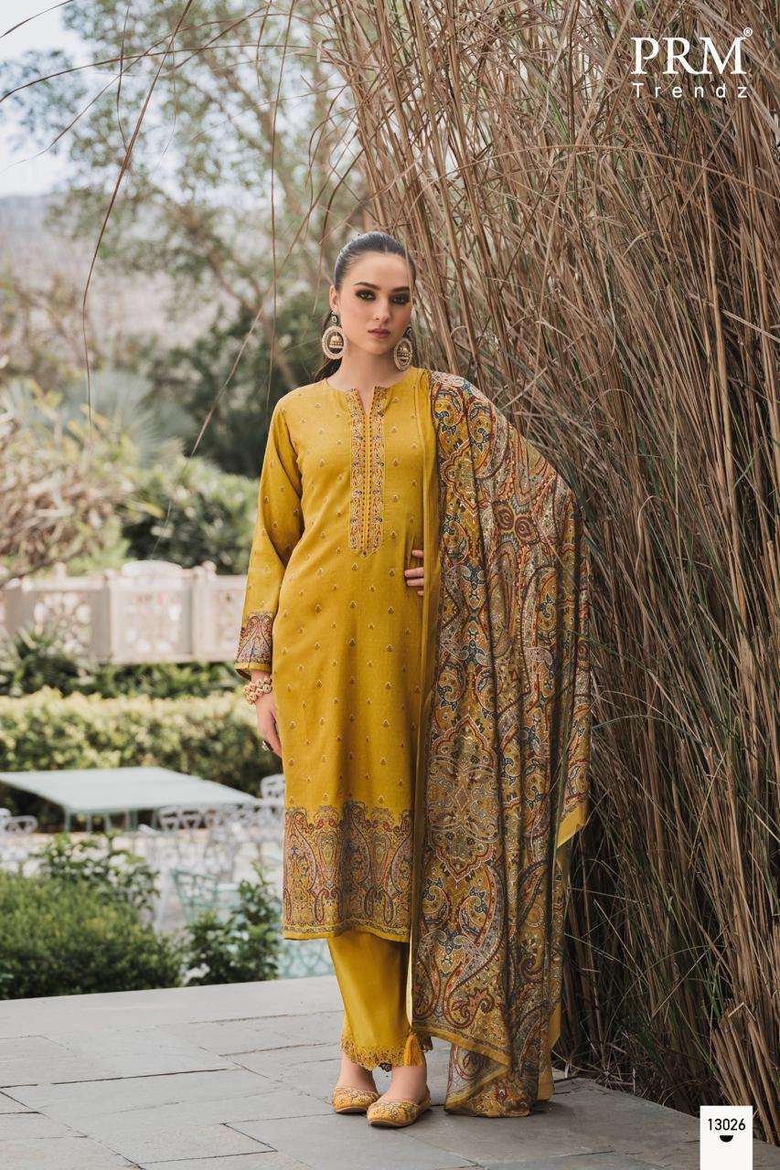 PRM TRENDZ KHWAISH JAM SILK DIGITAL PRINT WITH FANCY WORK SUIT