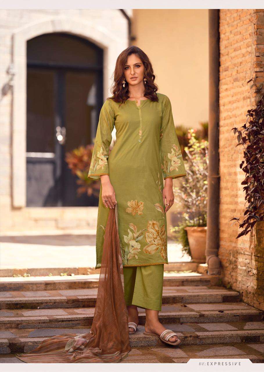PRM TRENDZ LEANA LAWN COTTON DIGITAL PRINT WITH FANCY WORK SUIT