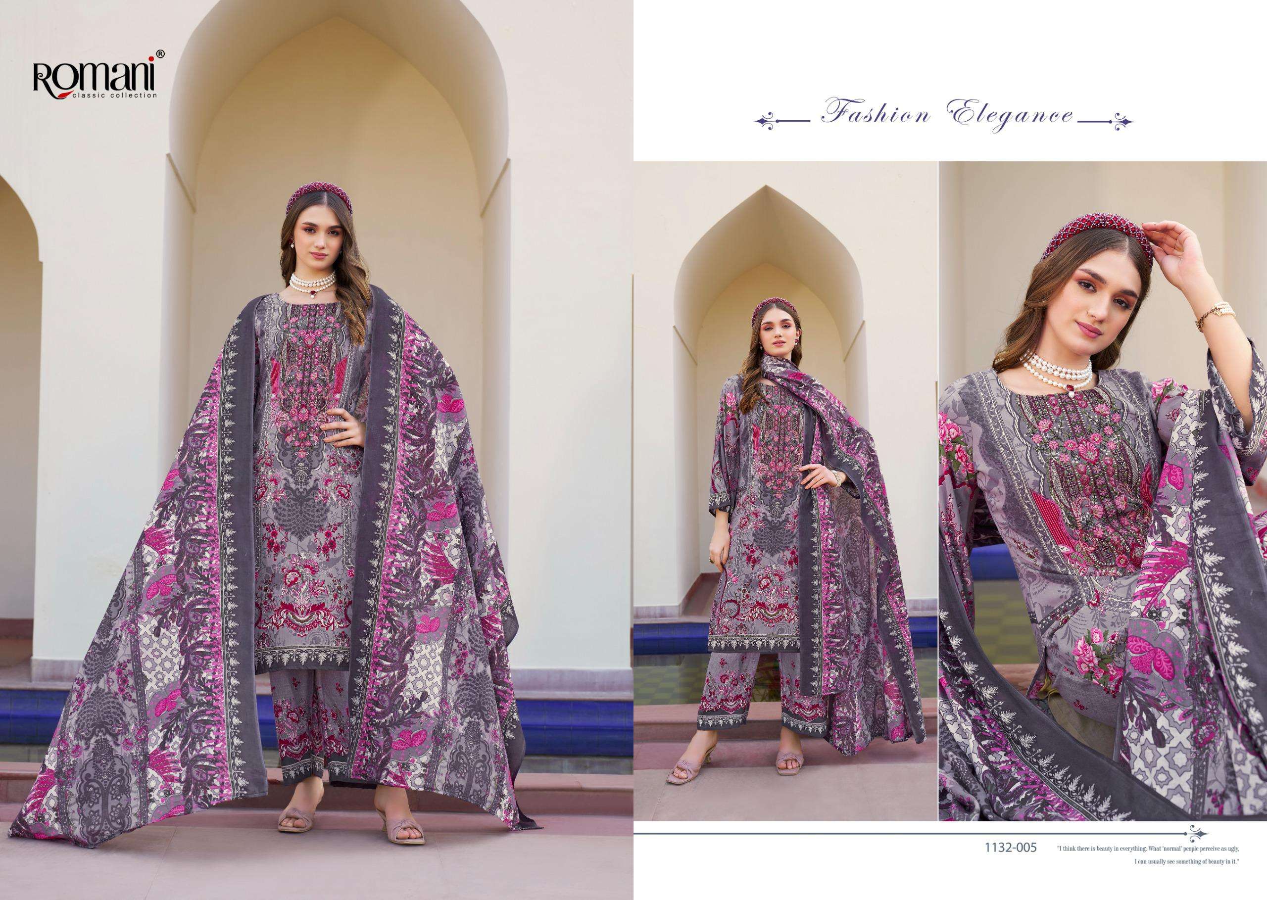ROMANI MAHIRA VOL 7 COTTON DIGITAL PRINTS WITH FANCY WORK SUIT