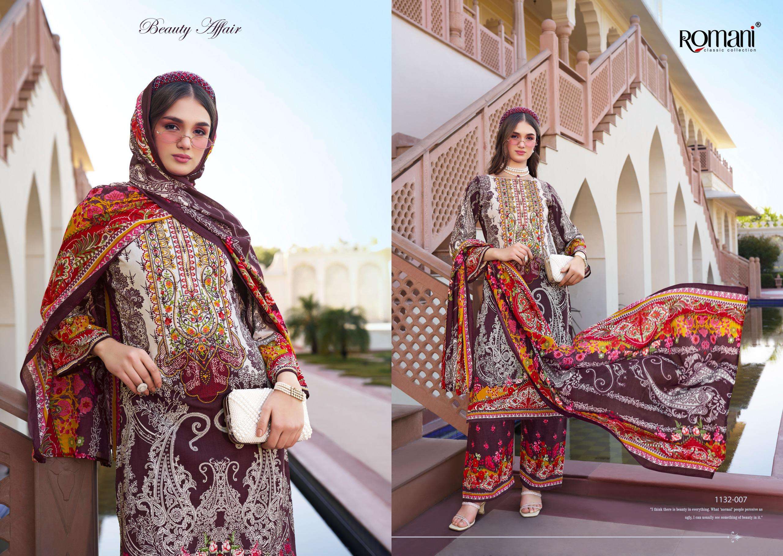 ROMANI MAHIRA VOL 7 COTTON DIGITAL PRINTS WITH FANCY WORK SUIT