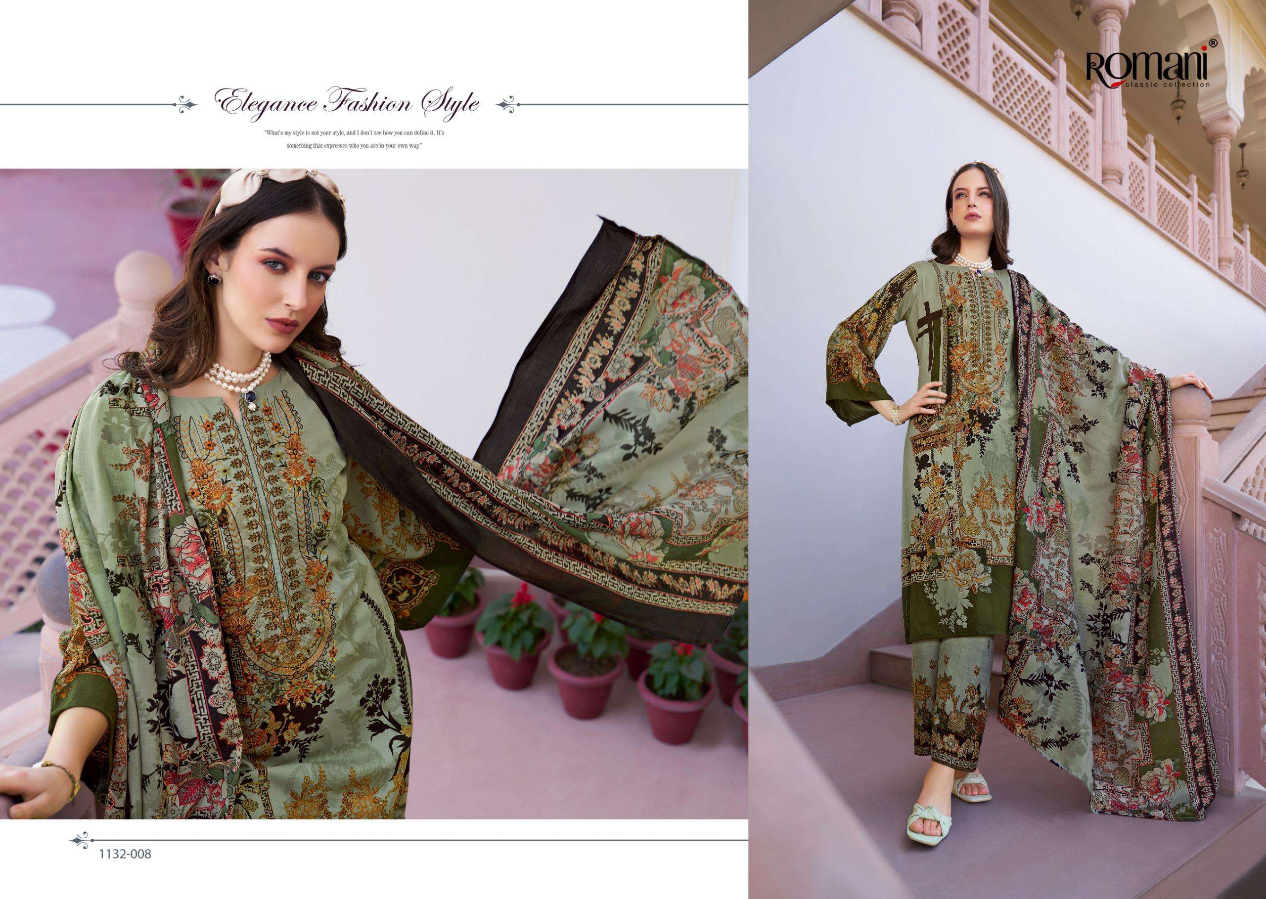 ROMANI MAHIRA VOL 7 COTTON DIGITAL PRINTS WITH FANCY WORK SUIT