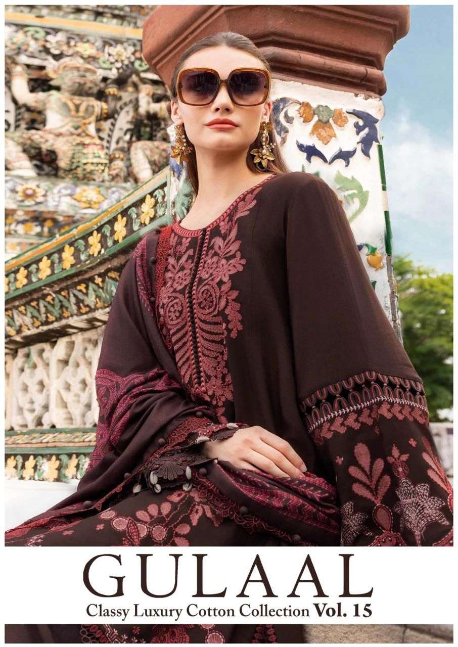 SANA MARYAM GULAAL CLASSY LUXURY COTTON READY MADE COLLECTION VOL 15 