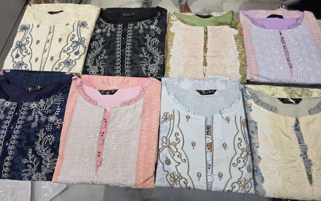 SAPPHIRE JAZMIN SS VOL 46 LAWN COTTON EMBROIDERY DESIGNER PAKISTANI SALWAR KAMEEZ 